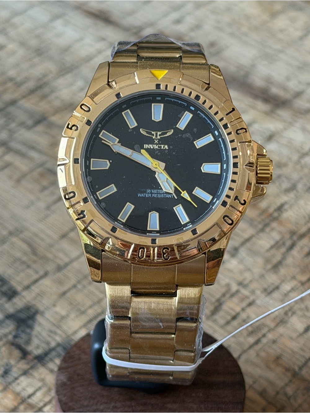 New in Box Invicta Specialty Men’s Watch 42mm - Gold-tone Diver Style